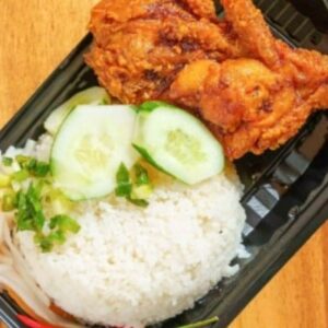 Bento Má Đùi Gà Chiên