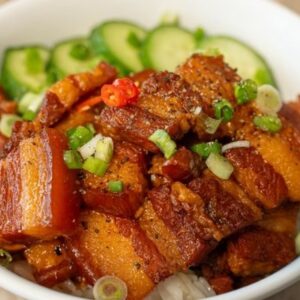 bento thịt kho tiêu